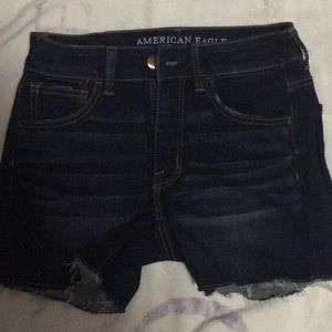 Dark wash Jean shorts